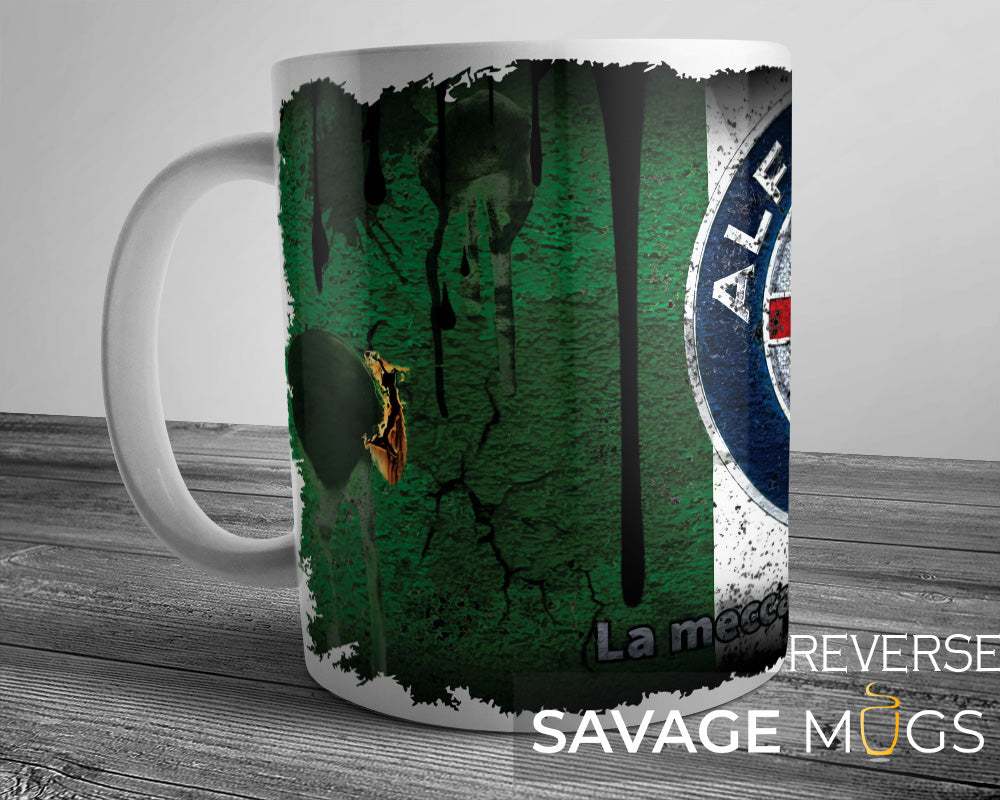 Alfa Romeo Grunge Mug
