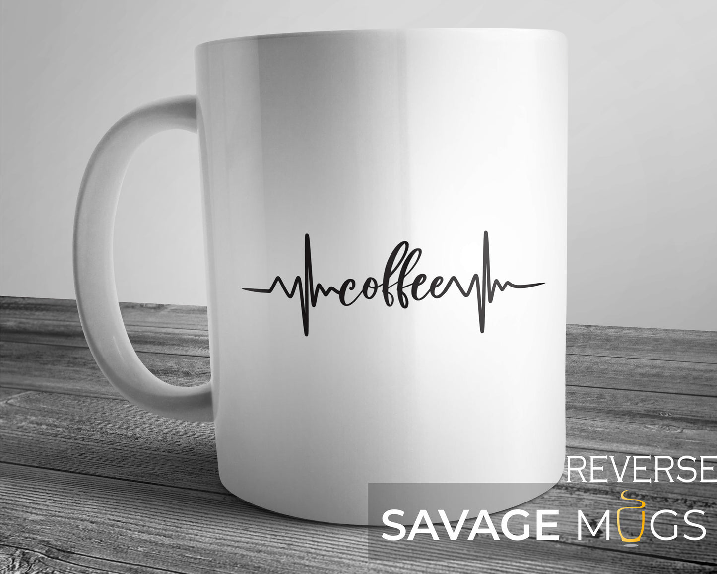Coffee Heartbeat Mug