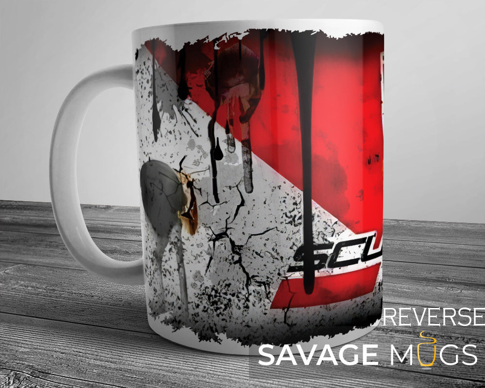 Scuderia Ferrari Grunge Mug