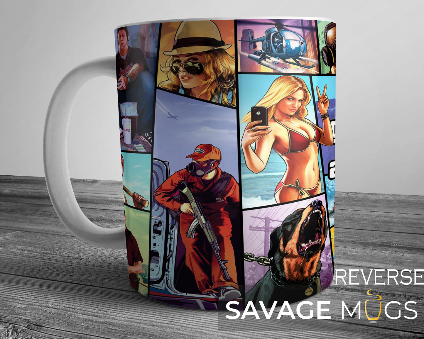 GTA Inspired Gaming Mug