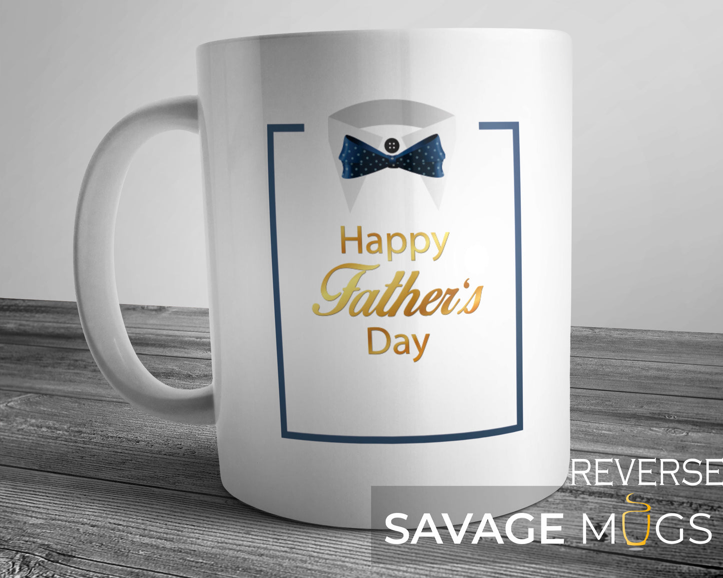 Happy Father’s Day Bow Tie Mug