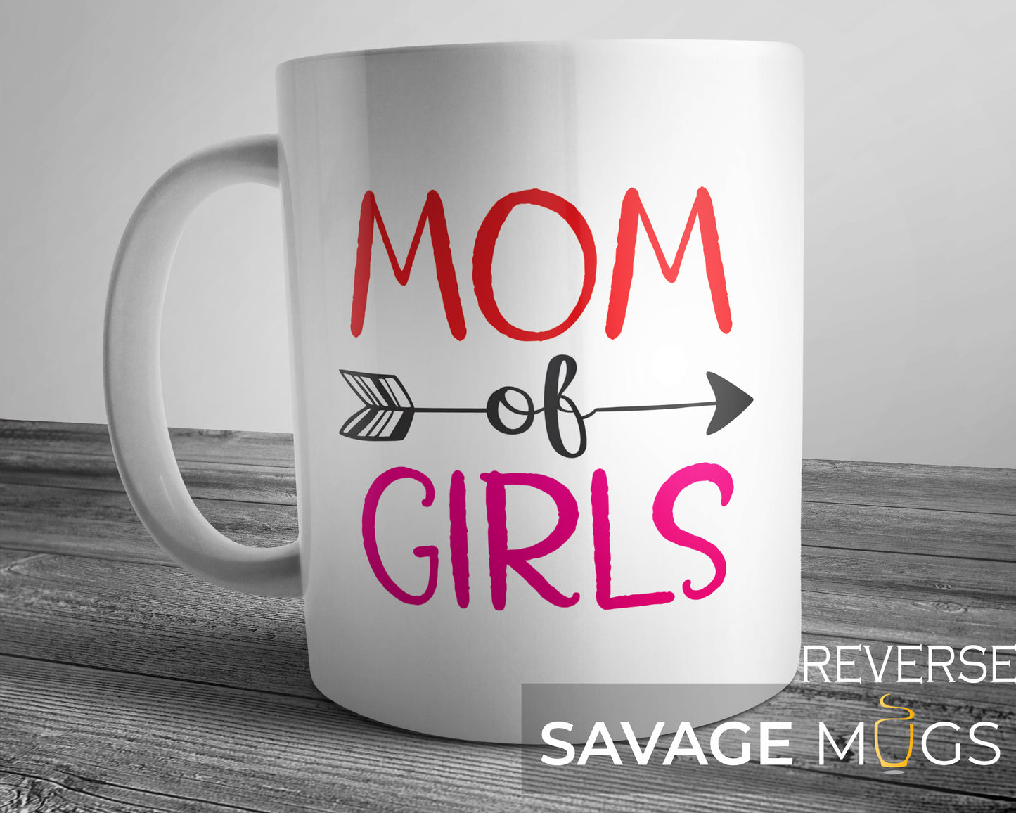 Mom of Girls Mug