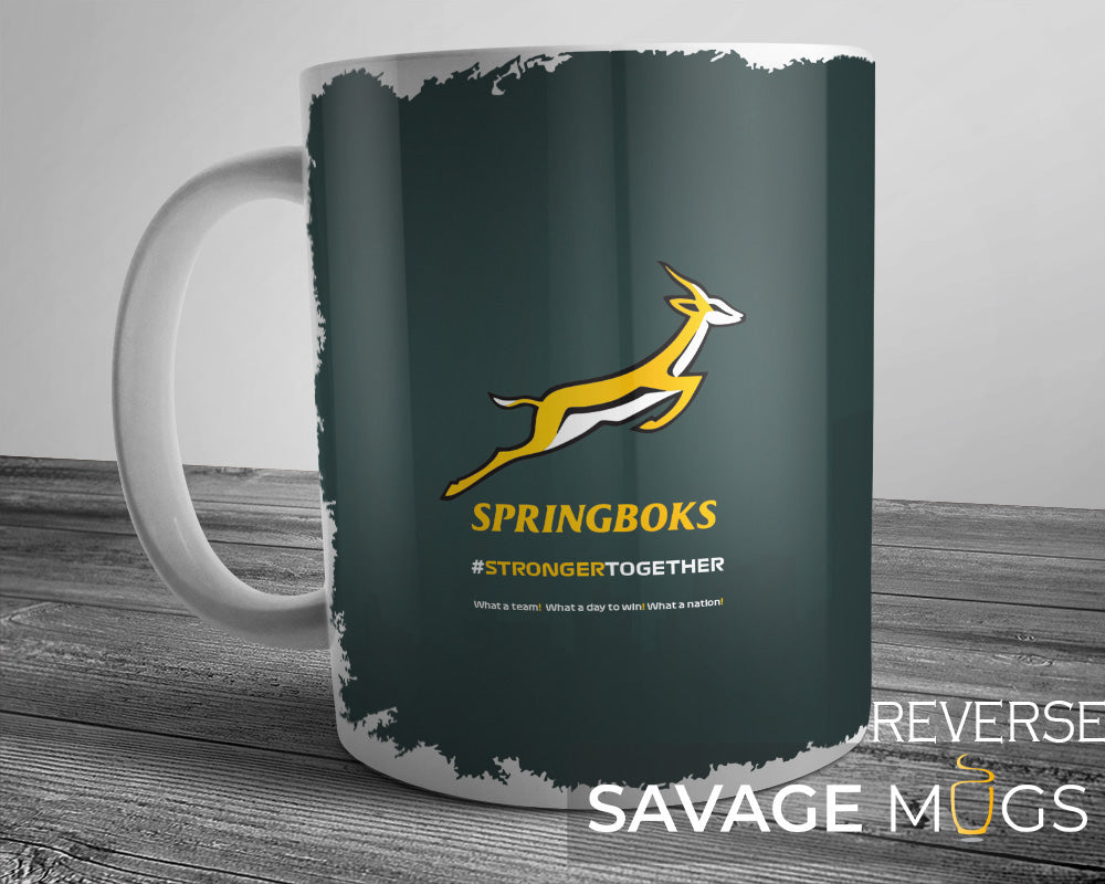 Springboks Stronger Together Mug