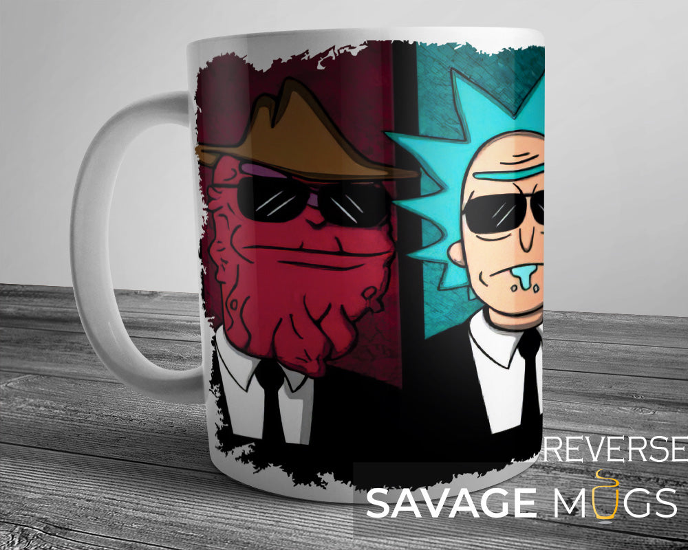 Undercover Agents Rick & Morty Mug