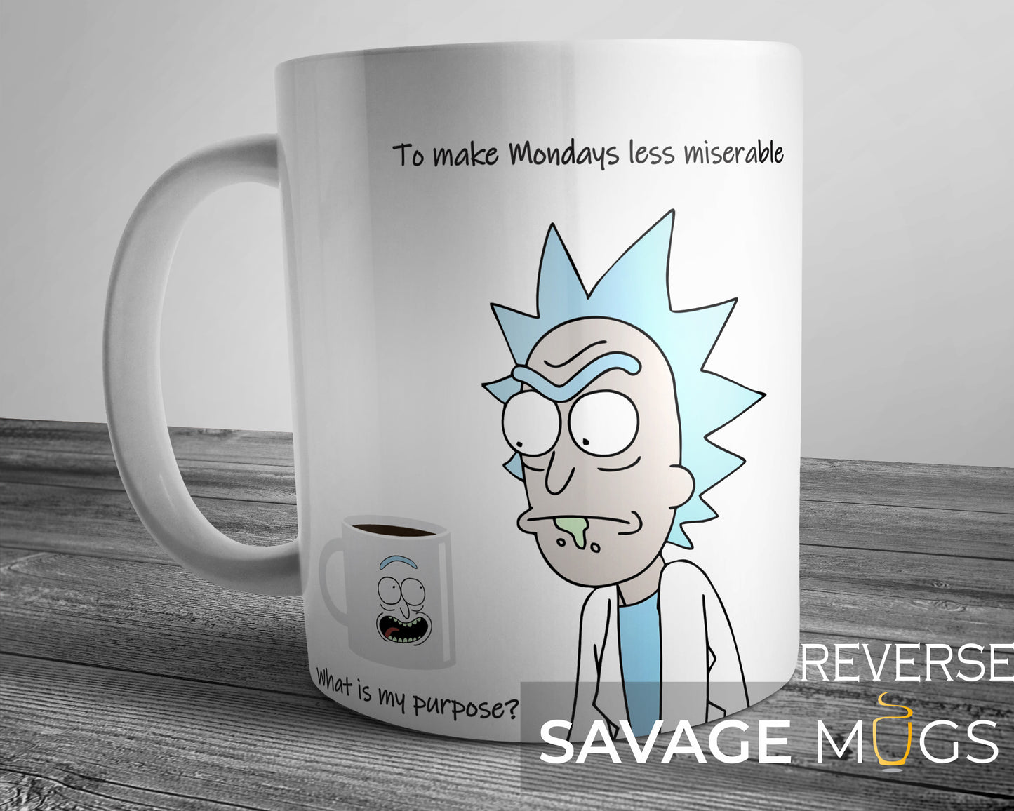 Rick and Morty - What Is My Purpose Mug
