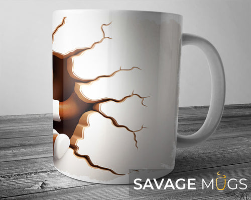 3D Gingerbread – Funny Holiday Coffee Mug