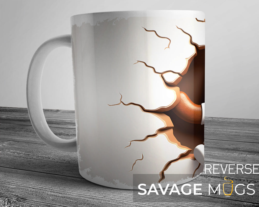 3D Gingerbread – Funny Holiday Coffee Mug