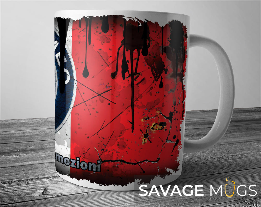 Alfa Romeo Grunge Mug