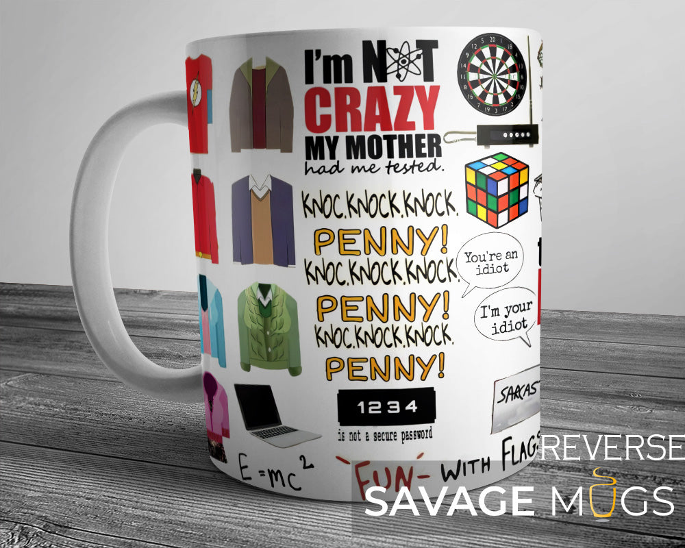 The Big bang Theory Inspired Mug