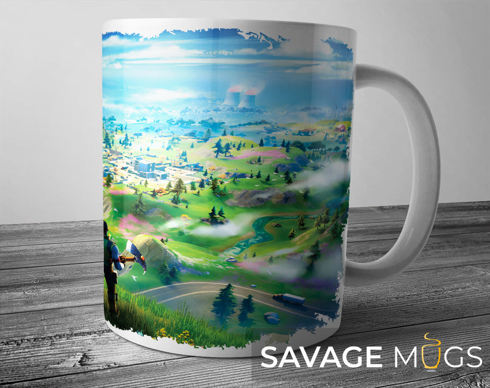 Fortnite Island Map Mug