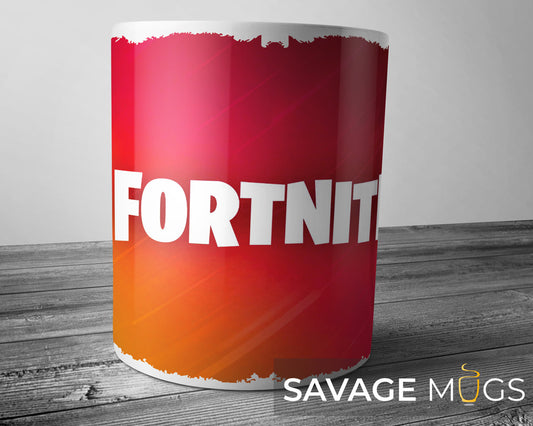 Fortnite Red Gradient Mug