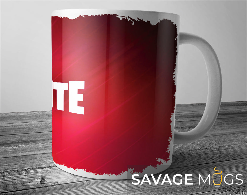 Fortnite Red Gradient Mug