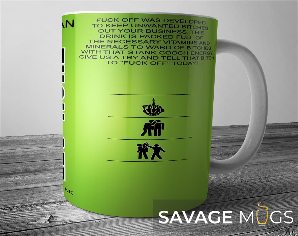 Fuck Yo Man Lime Mug