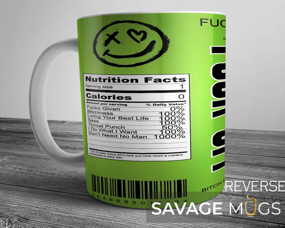 Fuck Yo Man Lime Mug
