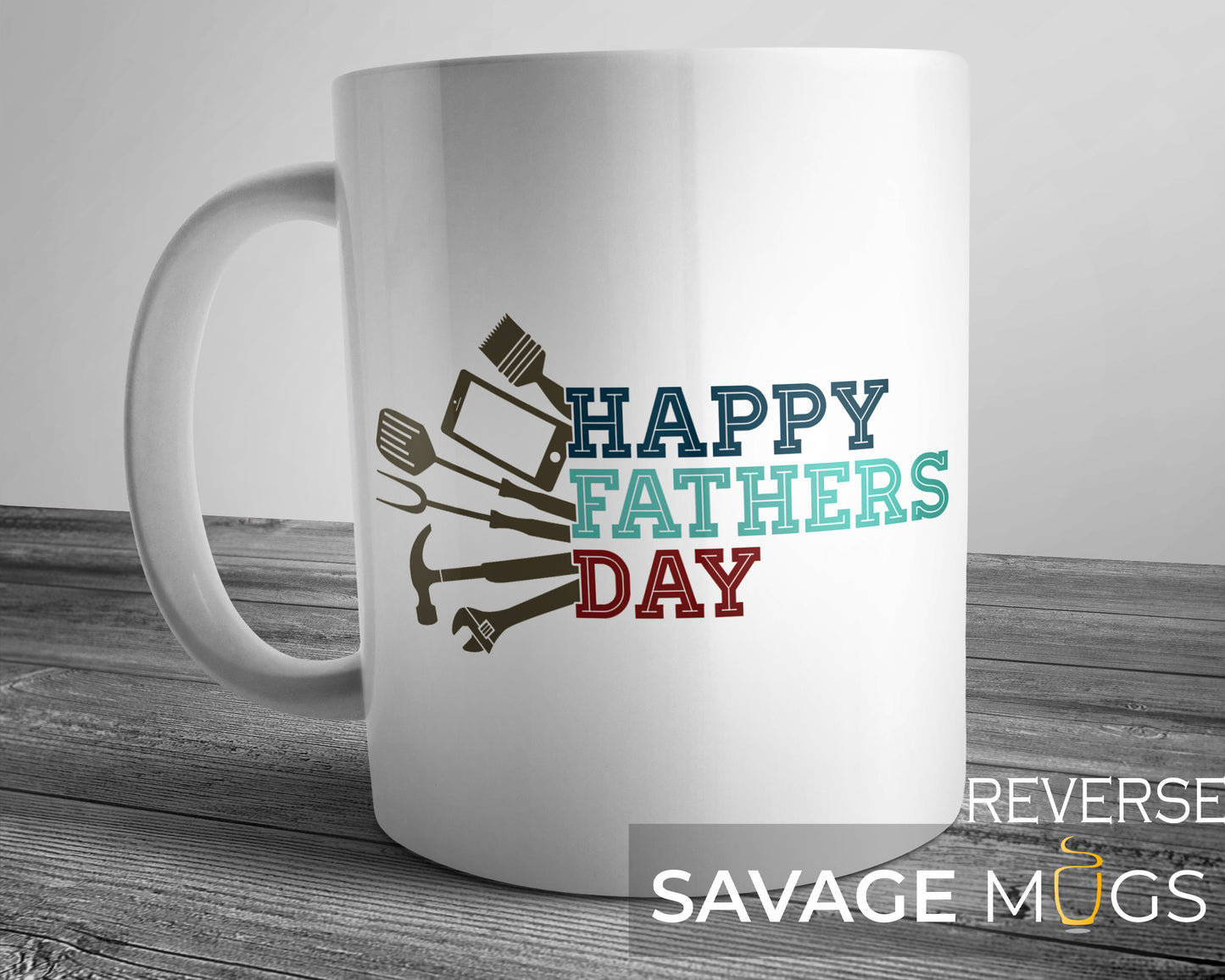 Happy Fathers Day Tools Mug