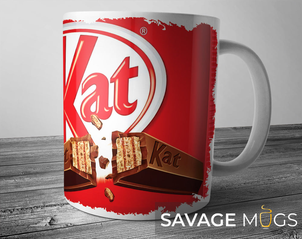 Kit Kat Style Chocolate Mug
