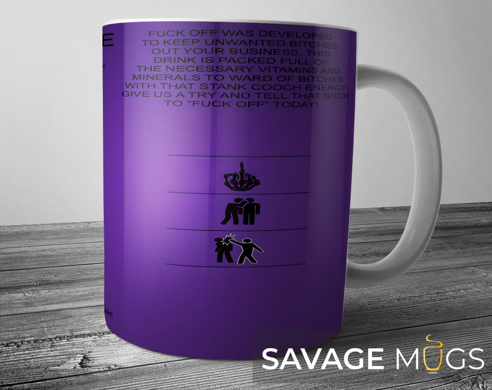 Out My Face Grape Mug