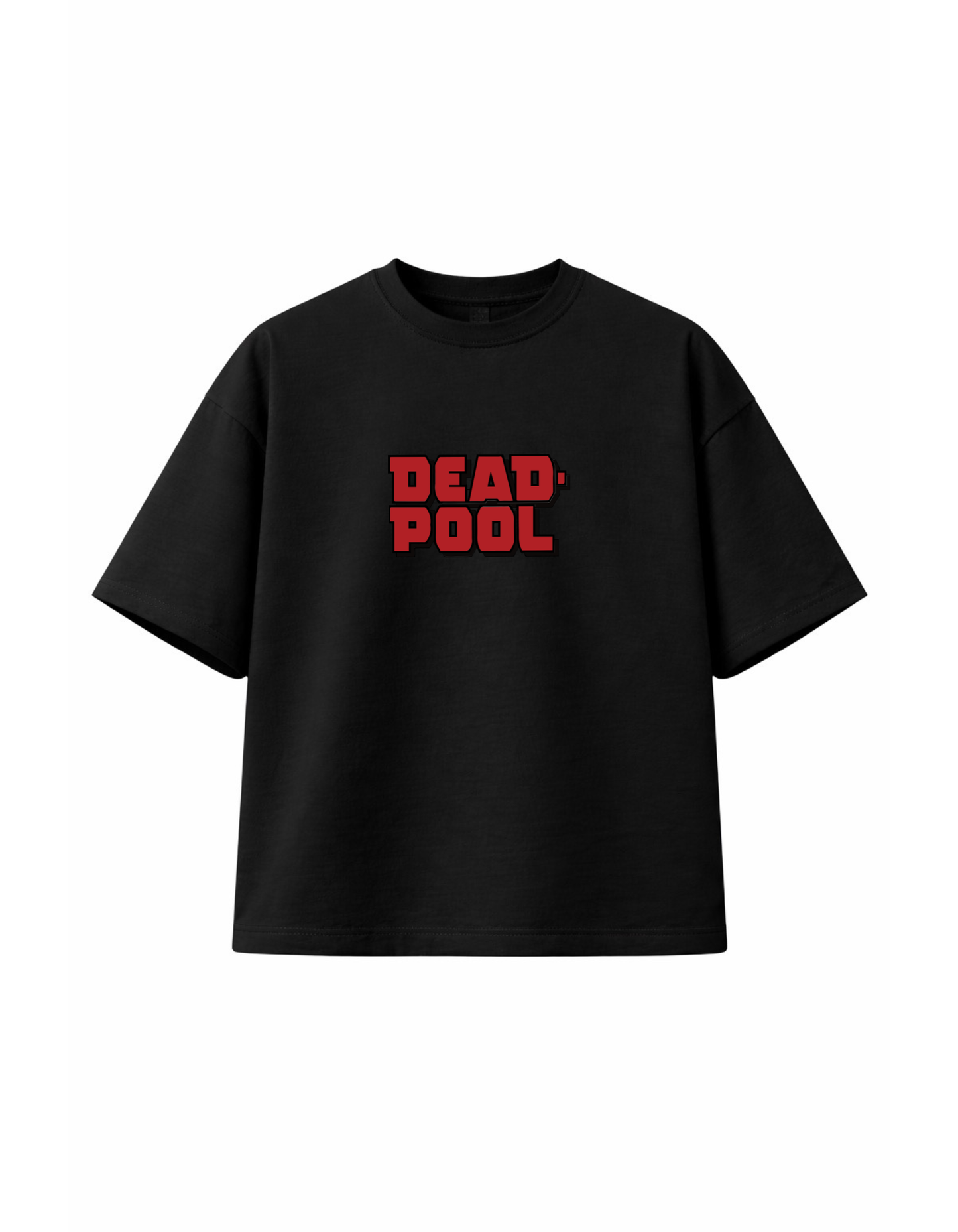Deadpool Heart Boxy Tee