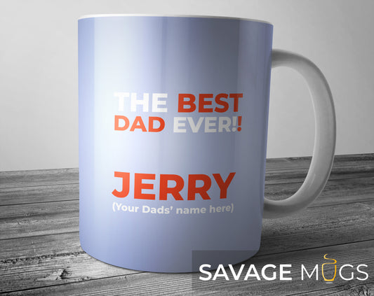 Best Dad Ever Shirt & Tie Mug