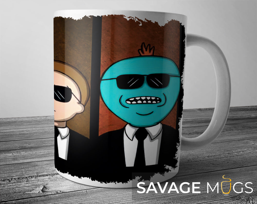 Undercover Agents Rick & Morty Mug