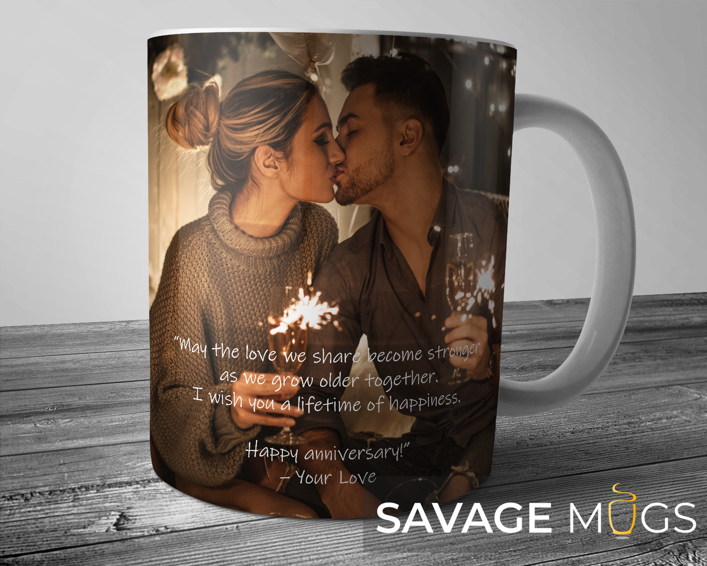 Happy Anniversary Couple Mug