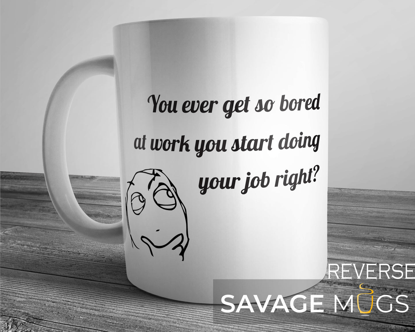 Funny Work Mug