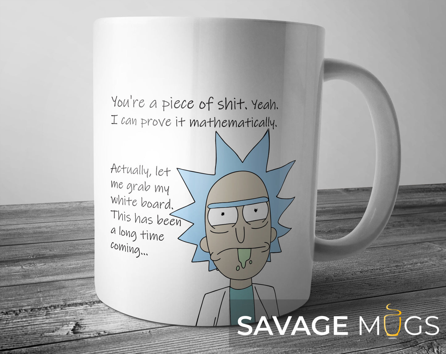 Classic Rick Face Mug
